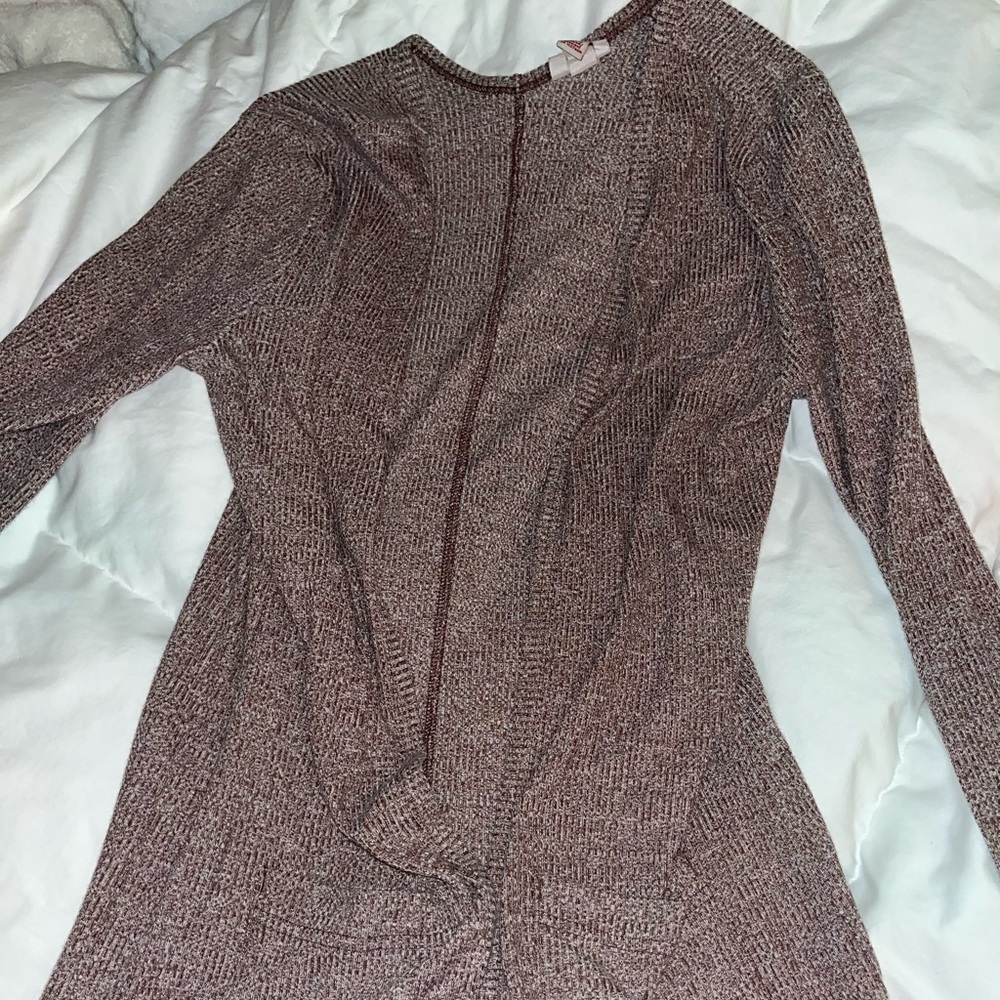 Brown Cardigan with Pockets